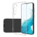 Samsung Galaxy S23 Plus Kılıf Kamera Korumalı Silikon Rubber Arka Kapak Şeffaf