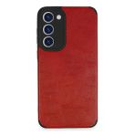 Samsung Galaxy S23 Plus Kılıf Loop Deri Silikon - Kırmızı-(5796)
