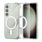Samsung Galaxy S23 Plus Kılıf Magneticsafe Şeffaf Silikon - Şeffaf