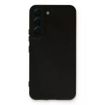 Samsung Galaxy S23 Plus Kılıf Nano İçi Kadife Silikon - Siyah-(5796)