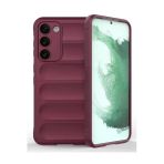 Samsung Galaxy S23 Plus Kılıf Optimum Silikon - Bordo-(5796)