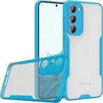 Samsung Galaxy S23 Plus Kılıf Platin Silikon - Mavi - 1 - Renkli