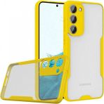 Samsung Galaxy S23 Plus Kılıf Platin Silikon - Sarı - 1 - Renkli