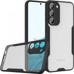 Samsung Galaxy S23 Plus Kılıf Platin Silikon - Siyah - 1 - Renkli