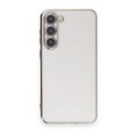 Samsung Galaxy S23 Plus Kılıf Volet Silikon - Beyaz