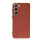 Samsung Galaxy S23 Plus Kılıf Volet Silikon - Kırmızı