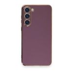 Samsung Galaxy S23 Plus Kılıf Volet Silikon - Mor