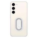Samsung Galaxy S23 Standlı Halkalı Şeffaf Telefon Kılıfı