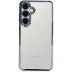 Samsung Galaxy S24 Fe Kılıf Razer Lensli Silikon - Lacivert - Belirtilmemiş - Altın
