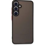 Samsung Galaxy S24 Kılıf Montreal Silikon Kapak - Siyah - 1 - Renkli