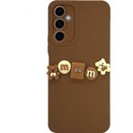 Samsung Galaxy S24 Plus Kılıf 3D M Bear Kamera Korumalı Silikon Kapak