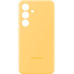 Samsung Galaxy S24 Silikon Telefon Kılıfı Sarı