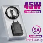 Samsung Galaxy S24 Ultra 45w Type-c Orijinal Hızlı Şarj Cihazı Şarj Aleti ( Türkiye Garantili)