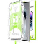 Samsung Galaxy S24 Ultra için Kolay Kurulum Ekran Koruyucu Otomatik Toz Toplayan Hava Kabarcığı Bırakmayan Dokunmatiği ve Görüntü Kalitesini Etkilemeyen Ekranı Tam Kaplayan Cam Koruyucu