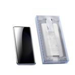 Samsung Galaxy S24 Ultra ile uyumlu 6in1 Privacy Hayalet Nano Kolay Uygulama Aparatlı Ekran Koruyucu Siyah