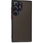 Samsung Galaxy S24 Ultra Kılıf Montreal Silikon Kapak - Siyah - 1 - Renkli