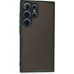 Samsung Galaxy S24 Ultra Kılıf Montreal Silikon Kapak - Yeşil - 1 - Renkli