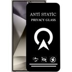 Samsung Galaxy S24 Ultra Uyumlu Tam Kaplayan Anti Statik Görünmez Safir Ekran Koruyucu Hayalet Cam