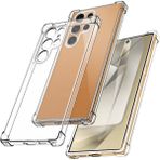 Samsung Galaxy S25 Ultra Kılıf Antishock Darbe Emici Kamera Korumalı Esnek Şeffaf Silikon Kapak