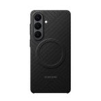 Samsung Galaxy S26+ Karbon Magnet Kılıf- Siyah