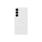 Samsung Galaxy S26+ Silikon Magnet Beyaz Telefon Kılıfı