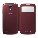 Samsung Galaxy S4 Orjinal S View Cover Kilif - Kirmizi Ef-Cı950bregww (Outlet)