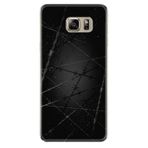 Samsung Galaxy S7 Edge ile Uyumlu Kılıf Silikon Desen Boyun Askılı Dikenli Tel 1779