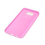 Samsung Galaxy S7 Ultra Slim Pembe Silikon Kılıf