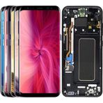 Samsung Galaxy S8 Plus G955f İle Uyumlu Oled Ekran Dokunmatik siyah