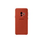 Samsung Galaxy S9 Alcantara Cep Telefonu Kılıfı, Kırmızı (Samsung Türkiye Garantili)