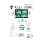 Samsung Galaxy S9 Fe / S9 Fe Plus Tablet Uyumlu 33W Pd Hızlı Çoklu Şarj Cihazı Adaptörü Aleti