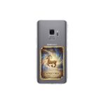 Samsung Galaxy S9 ile Uyumlu Burç Kartları Oğlak Tasarımlı Şeffaf Silikon Kılıf