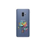 Samsung Galaxy S9 Plus ile Uyumlu Splash Bukalemun Tasarımlı Şeffaf Silikon Kılıf