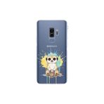 Samsung Galaxy S9 Plus ile Uyumlu Splash Mirket Tasarımlı Şeffaf Silikon Kılıf