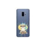 Samsung Galaxy S9 Plus ile Uyumlu Splash Mirket Tasarımlı Slimfit Şeffaf Silikon Kılıf