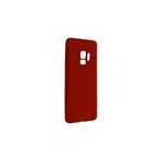 Samsung Galaxy S9 Premium Silikon Kılıf Bordo