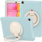 Samsung Galaxy Tab A 2019 10.1 SM-T510/T515 Ağır Hizmet Tipi Kılıf Darbeye Dayanıklı Kılıf HYNMW (2) için uyumlu/Yedek