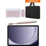 Samsung Galaxy Tab A11+ Plus 6gb 128GB 11'' Tablet+Rose Kalem+Pembe Klavye+Çanta - 128 GB - Çok Renkli