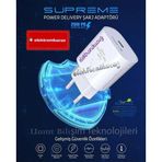 Samsung Galaxy Tab A9 Plus Uyumlu 25W Type-c Super Şarj Aleti Adaptör 25 Watt Şarj Aleti