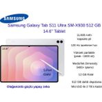 Samsung Galaxy Tab S11 Ultra SM-X930 512 GB 14.6" Tablet+Anker 10.000 Ma Powerbank Hediye - Gümüş - 512 gb depolama+ spen