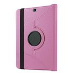 Samsung Galaxy Tab S2 9.7 T810 T813 T815 T819 ile uyumlu Kılıf 360 Dönebilen Standlı Case Pembe Açık