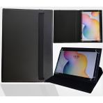 Samsung Galaxy Tab S2 T813 9.7" Tablet Uyumlu Standlı Üniversal Kapaklı Tablet Kılıfı - Siyah