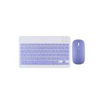 Samsung Galaxy Tab S9 X710 11'' İle Uyumlu Bluetooth Özellikli Klavye Mouse Set Lavanta