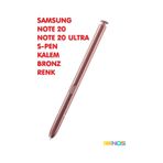 Samsung Galaxy Uyumlu Note 20 Note 20 Ultra S Pen Stylus Dokunmatik Kalem Bronz N980f - N985f