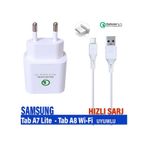 Samsung Galaxy Uyumlu Tab A8 Wi-fi Tablet Tab A7 Lite Tablet Şarj Aleti Hızlı Şarj Type C Kablo