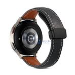 Samsung Galaxy Watch 3 41mm 42mm Gear S2 Kordon Magnetli PU Deri Kordon 20mm