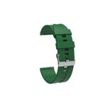 Samsung Galaxy Watch 3 45 Mm- Samsun Galaxy Watch 46 Mm Uyumlu 22 Mm Silikon Kordon Yeşil