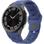 Samsung Galaxy Watch 4 5 6 7 Fe 40 40 44 Classic 42 43 46 47 mm Kordon Futbol Topu Prizma Dizayn Silikon 116 - Glx 6 44mm - Lacivert