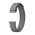 Samsung Galaxy Watch 4-5 Kumaş 20 mm S -M Gri Kordon