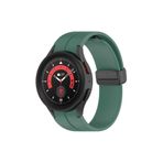 Samsung Galaxy Watch 4 5 Pro 6 7 Seri 40 44mm Classic 42 43 45 46 47mm Uyumlu Kavisli Magnet Kordon Haki